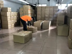 Rear loading