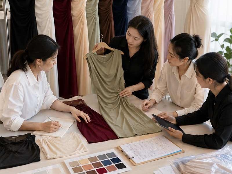12. Repeat Color and Replenishment Dresses